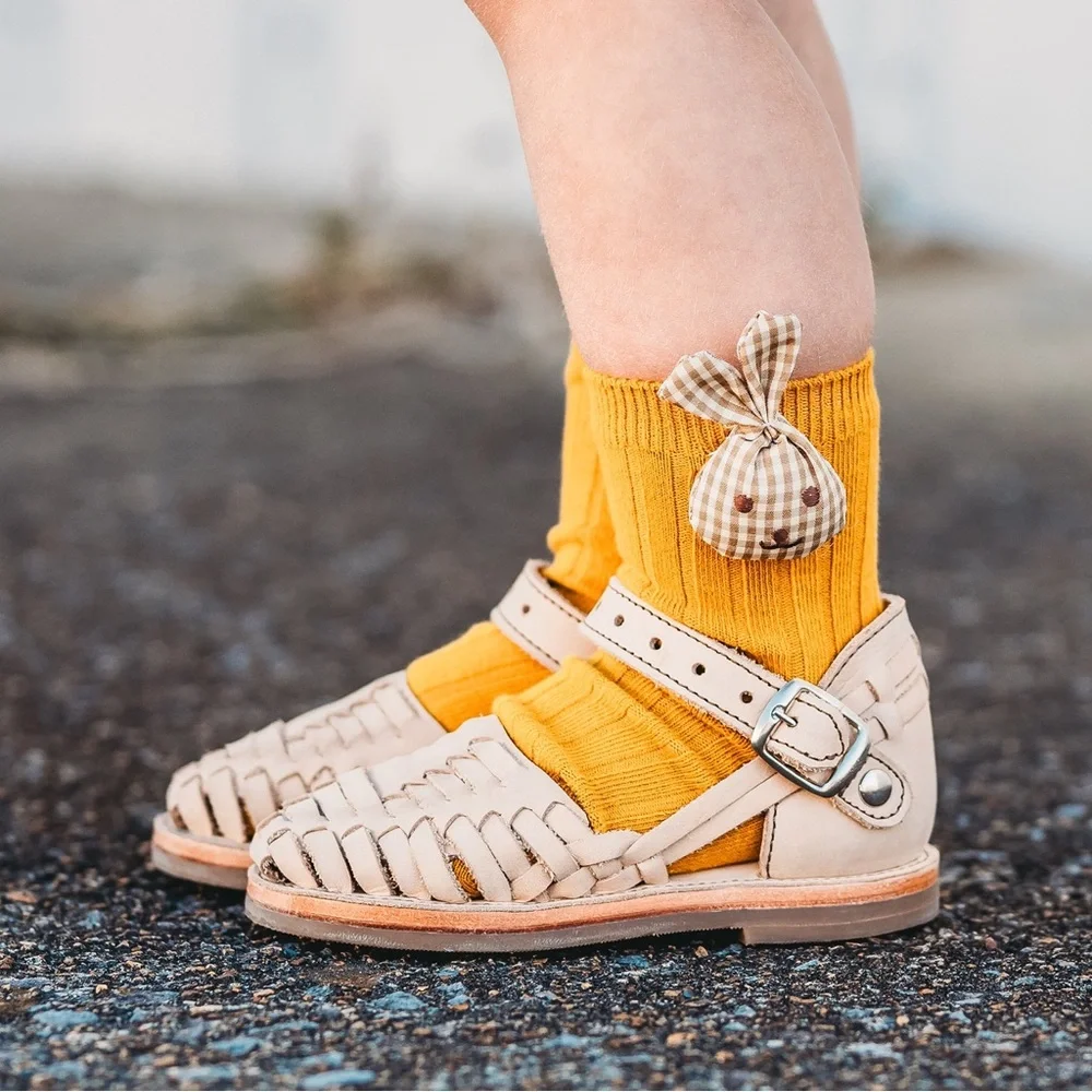 Mikoleon | Chitos Natural Kids Leather Sandals